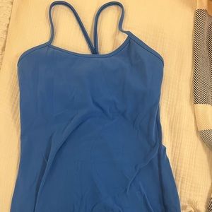 Lululemon Power Y Tank - Size 4 - Blue